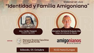 Webinar quotIdentidad y Familia Amigonianaquot [upl. by Mundy]