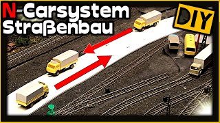 TUTORIAL Perfekter Straßenbau  Faller Carsystem 🚂 217 Modellbahn N [upl. by Erica]