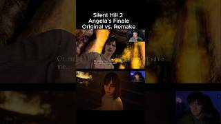 Silent Hill 2 Angela Original vs Remake 🔥 [upl. by Duax273]