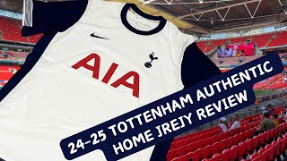 24 25 TOTTENHAM AUTHENTIC HOME JREJY DriFIT ADV REVIEW トッテナム オーセンティックユニフォームレビュー [upl. by Mathia]