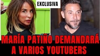 Exclusiva María Patiño Demandará a varios YouTubers [upl. by Haland]