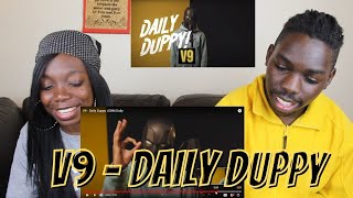 V9  Daily Duppy  GRM Daily  REACTION VIDEO [upl. by Orgel107]