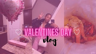 VALENTINES DAY VLOG💘  grwm gifting good eats maintenance etc [upl. by Stanislaw]