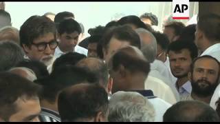 Funeral of Bollywood actor Shammi Kapoor [upl. by Favata]