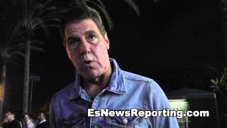 joe goossen on molina vs matthysse fight EsNews Boxing [upl. by Aramoiz]