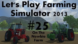 Lets Play Farming Simulator 2013 S1E25 2 new tractor and cat autoader trailer [upl. by Josephine449]