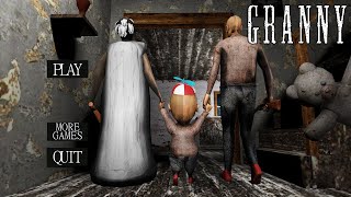 Playing Granny Family Mode Animation Full Gameplay 3 [upl. by Ahab453]