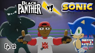 Black Panther Vs Sonic  Cartoon Beatbox Battles [upl. by Maurita]