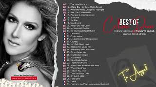 Best of Celine Dion  Greatest quotFrench vs Englishquot songs of All Time [upl. by Oilegor625]