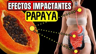 UNA PAPAYA AL DÍA hará ESTO en tu CUERPO [upl. by Redd]