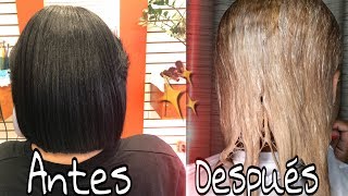 COMO DECOLORAR MI CABELLO  🤭 Sale mal❌ [upl. by Anastassia888]