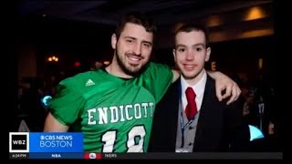 Team Impact celebrates 10year friendship formed at Endicott College [upl. by Awra]