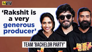 Team Bachelor Party interview with Sonu Venugopal  Diganth Yogi Siri Ravikumar  Rakshit Shetty [upl. by Loferski]