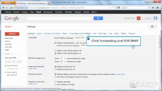 How to configure a Gmail account with IMAP access with Outlook 2007 [upl. by Rheims]