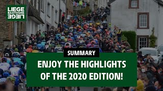 Highlights  LiègeBastogneLiège 2020 [upl. by Yatzeck700]