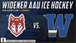 DVCHC PLAYOFFS 4 Widener University Pride AAU vs 1 Alvernia University Golden Wolves [upl. by Nojed]