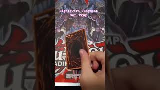 Lightsworn Judgement set trap yugioh tutorial [upl. by Yhotmit]