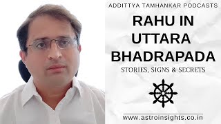 Rahu in Uttara Bhadrapada Nakshatra  Stories Signs amp Secrets uttarabhadrapada [upl. by Tik]