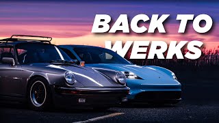 Porsche Taycan and 911 SC journey to Werks Reunion including event highlights [upl. by Sexton]