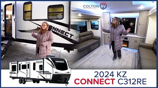 2024 KZ Connect C312RE Travel Trailer Walkthrough Tour [upl. by Eelah284]