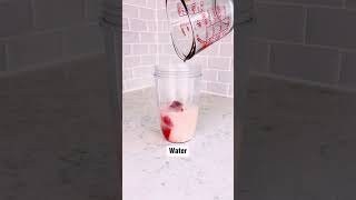 The BEST Strawberry Lemonade Recipe shorts easyrecipe [upl. by Waller]