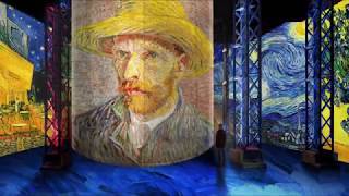 Van Gogh la nuit étoilée à l’Atelier des Lumières [upl. by Rida]