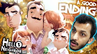 الجار النفسيه يعود مع عياله المزعجين Hello Neighbor Hide and Seek [upl. by Nauqit]