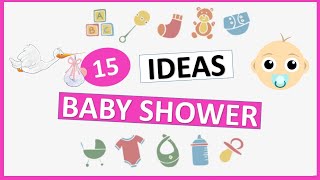 15 IDEAS PARA BABY SHOWER🤰 MANUALIDADES ECONOMICAS PARA BABY SHOWER NIÑO Y NIÑA👶🏻 [upl. by Reivilo]