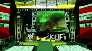 Kofi Kingston Entrance Stage 2012 HD WPYRO [upl. by Nolyaw]