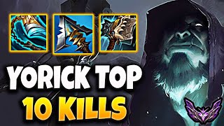 Yorick vs Jayce TOP  60 Win Rate  Korea Master Patch 1413 ✅ [upl. by Ilrebmyk725]