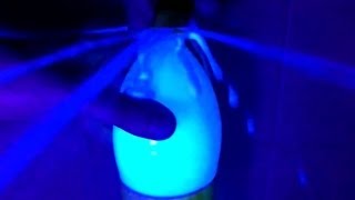 Glow Tonic Water  Tonic  Quinine  UV Light [upl. by Nnahgaem15]