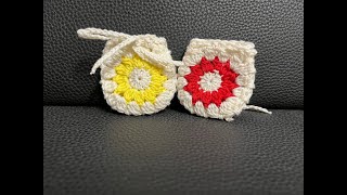 Tuto bonbonnière granny au crochet AlextitiaTutoCrochet [upl. by Erodeht]