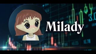 live crypto MILADY meme coin live milady [upl. by Alleuqcaj]