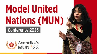 Model United Nations MUN conference 2023 [upl. by Terrence]