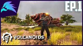 Volcanoids In 2022 Ep1Steampunk Survival Game [upl. by Naujek]