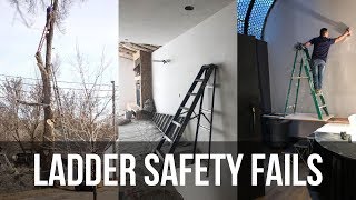 50 of the Most Extreme Ladder Safety Fails  Volume 1 [upl. by Albin]