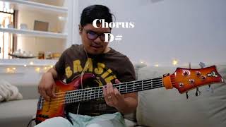 Sampai akhir hidupku  JPCC worship bass cover [upl. by Corabel]