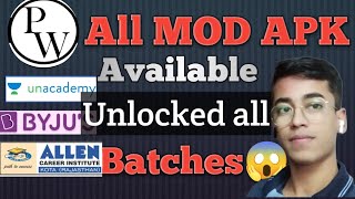 All institutes mod apk unlocked 😱pw mod apk viral youtubeshorts trending [upl. by Vary]