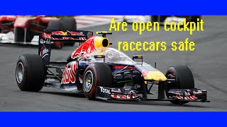 Are open cockpit racecars safe [upl. by Dorey]