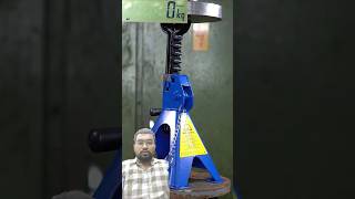 Car Jack Vs Hydraulic Press 🤯 150 ton hydraulicpress crushing tools shorts carjack [upl. by Kerstin]