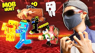 MOB HUNT CHALLENGE In Minecraft  NETHER EDITON Ft YesSmartyPie ezio18rip [upl. by Gillian]