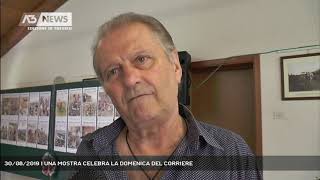 30082019  UNA MOSTRA CELEBRA LA DOMENICA DEL CORRIERE [upl. by Blas]