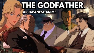 The Godfather as Japanese Anime  AI Story  Imagine quotWhat ifquot [upl. by Anitselec]