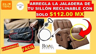 Reparación jaladera de sillón reclinable boal rápida y económica [upl. by Inalej]