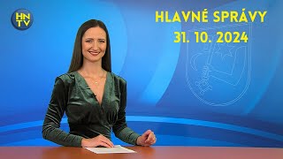 Hlavné správy 31 10 2024 [upl. by Ellennahs]