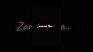 ZAROORI THA  Love Song  Rahat Fateh Ali Khan shorts [upl. by Balling]