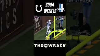 Peyton Throws More Touchdowns Than Incompletions on Thanksgiving Colts vs Lions 2004 Week 12 [upl. by Marino60]