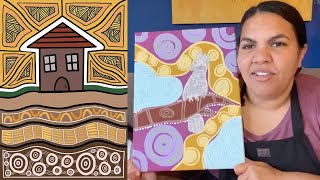 Koorie Art Play Episode Four — Totem Painting [upl. by Airretal]