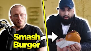 SMASHBURGER Tour durch Berlin 🍔😋 Holle reagiert [upl. by Krakow]