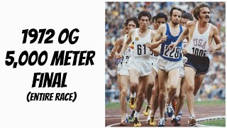 1972 OG 5000 meter Final [upl. by Jehoash]